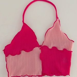 halter crop top